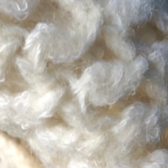 Vintage White Chunky Hand Knit Beret Winter Hat - Picture 5 of 5